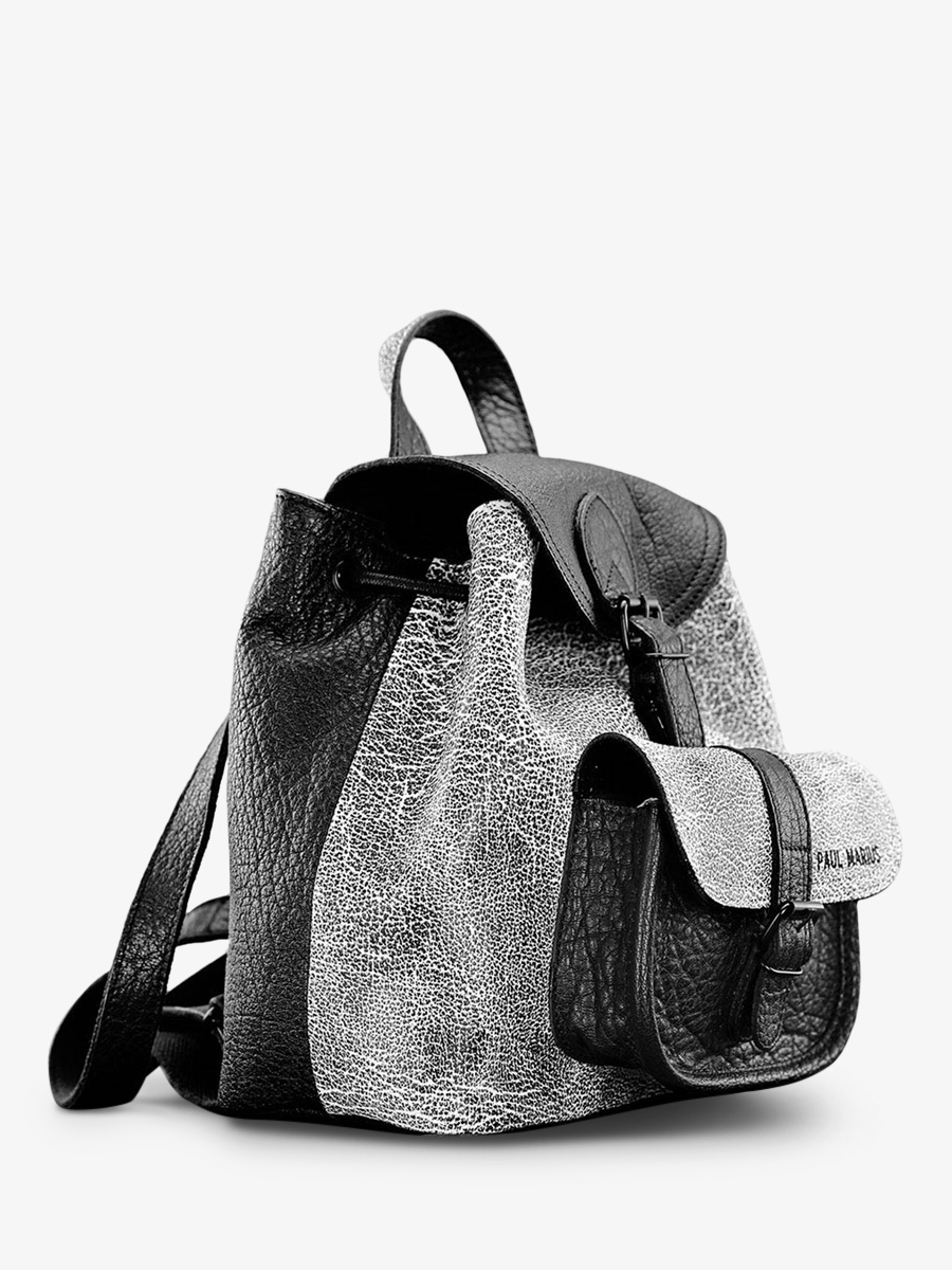 Foto-Rückansicht-Rucksack-Leder-Damen-LeBaroudeur-Empreinte-Paul-Marius-M40-B-W