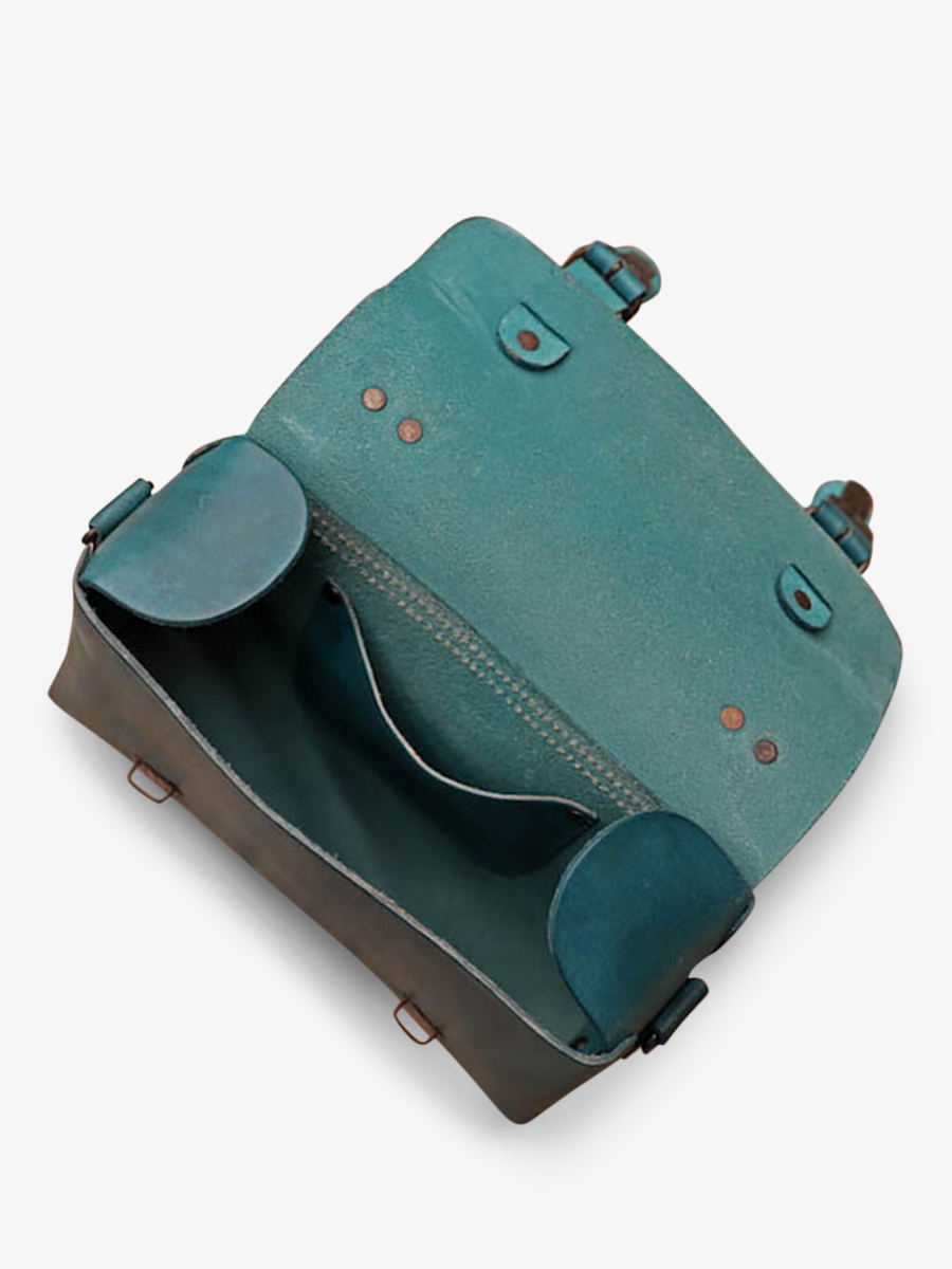 Foto-Innenansicht-Umhängetasche-Leder-Damen-blau-Lartisane-blau-Piscine-Paul-Marius-P02-Blu