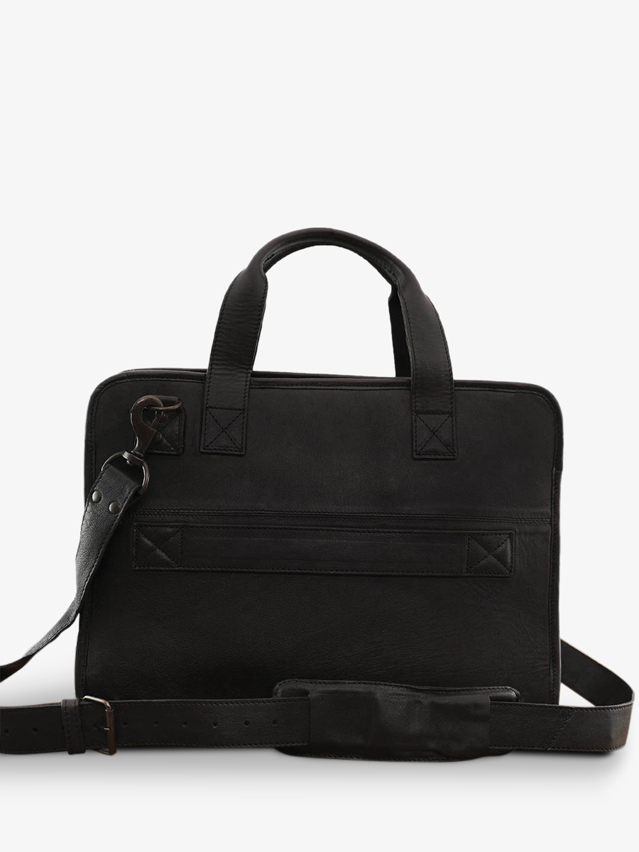 Foto-Seitenansicht-Aktentasche-Leder-Herren-schwarz-LeConquérant-Tresse-Noir-Paul-Marius-B01W-B