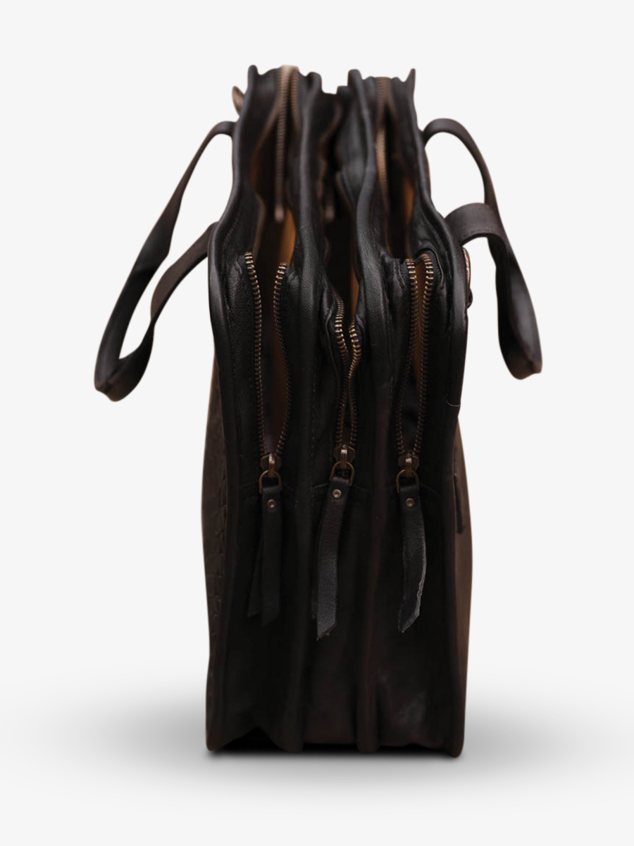 Foto-Rückansicht-Aktentasche-Leder-Herren-schwarz-LeConquérant-geflochten-schwarz-Paul-Marius-B01W-B