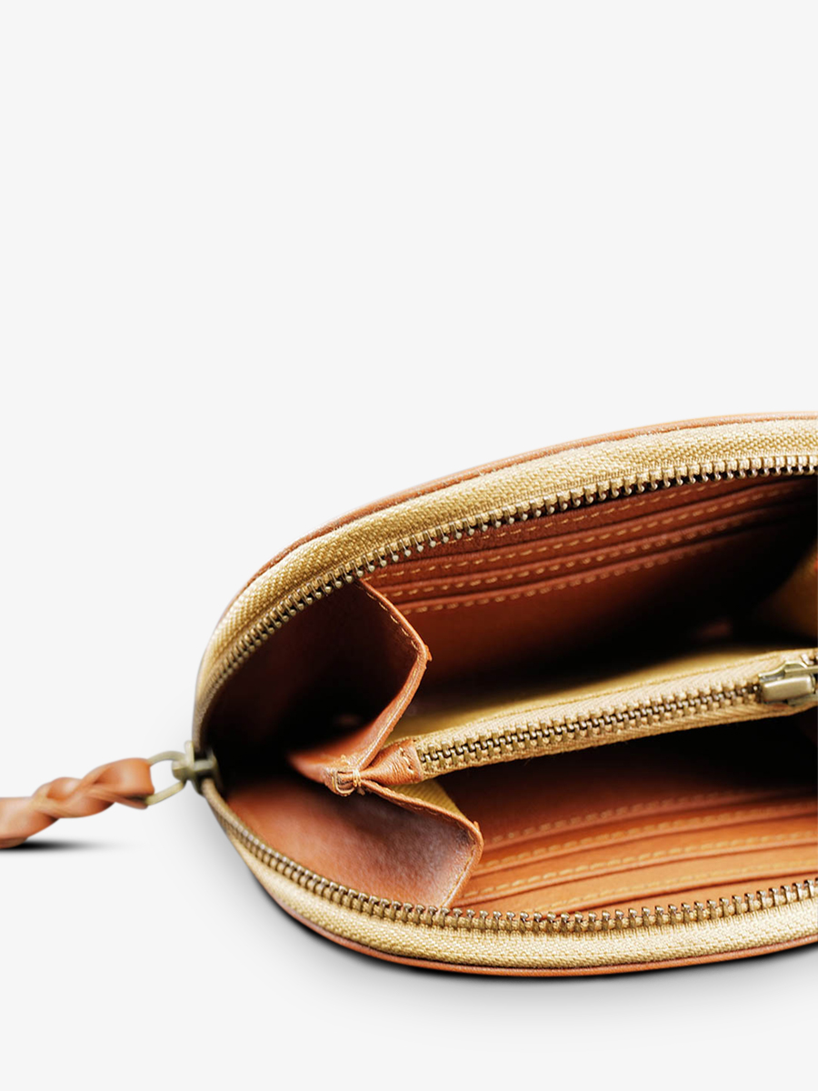 Foto-Innenansicht-Brieftasche-Leder-Damen-braun-LePortefeuille-Manon-natur-Paul-Marius-M32-L