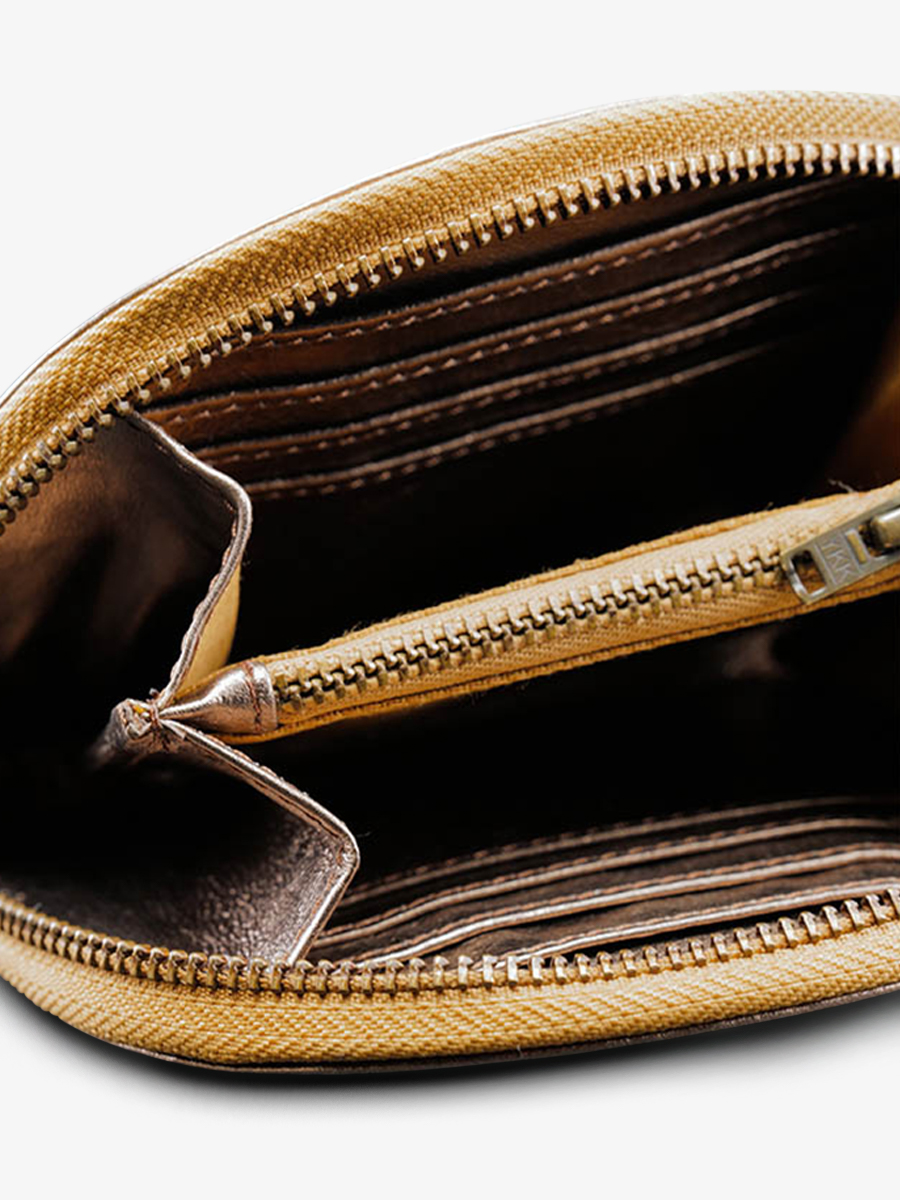 Foto-Innenansicht-Brieftasche-Leder-Damen-Kupfer-LePortefeuille-Manon-Kupfer-Paul-Marius-M32-C