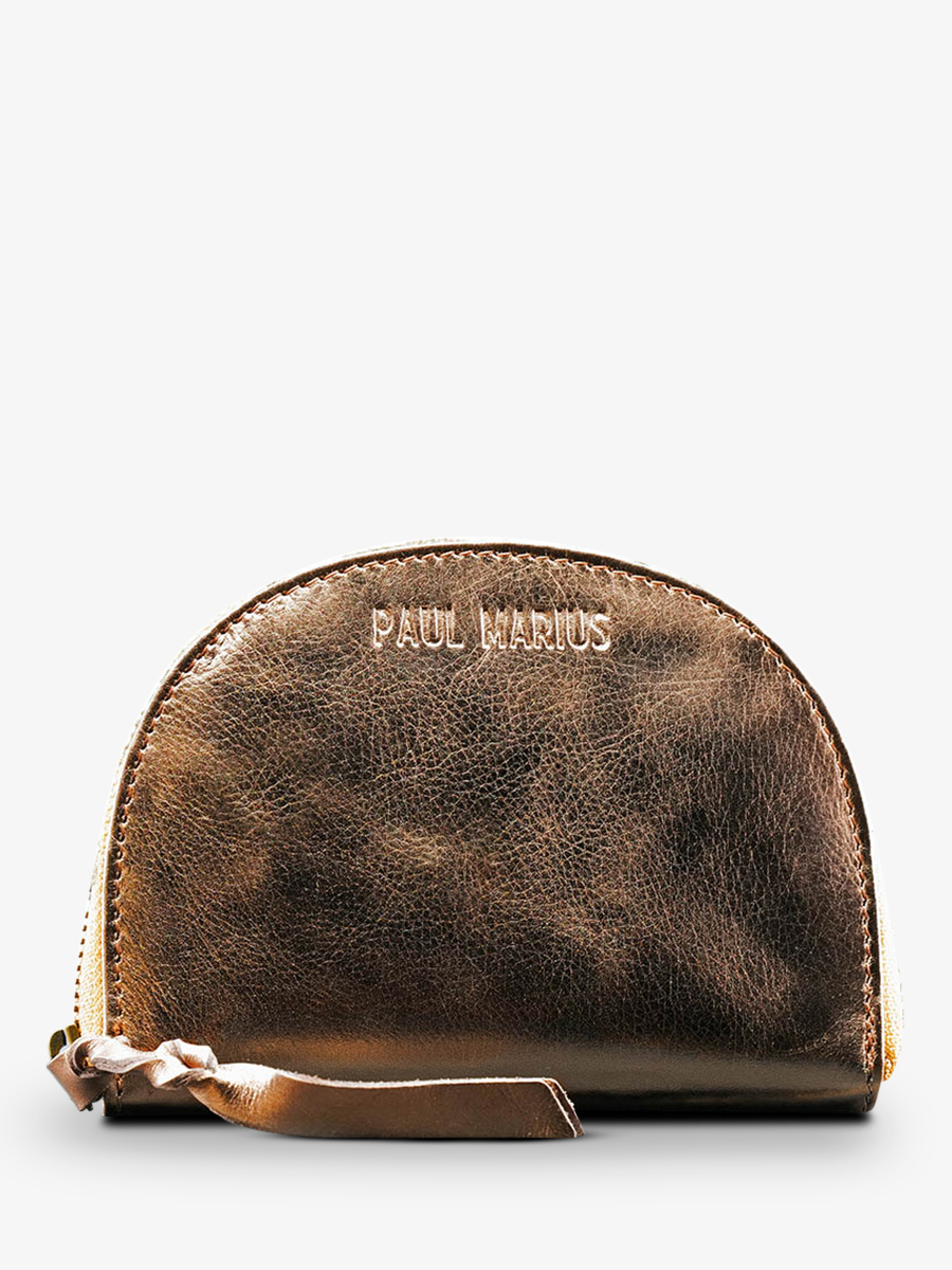 Foto-Vorderansicht-Brieftasche-Leder-Damen-Kupfer-LePortefeuille-Manon-Kupfer-Paul-Marius-M32-C
