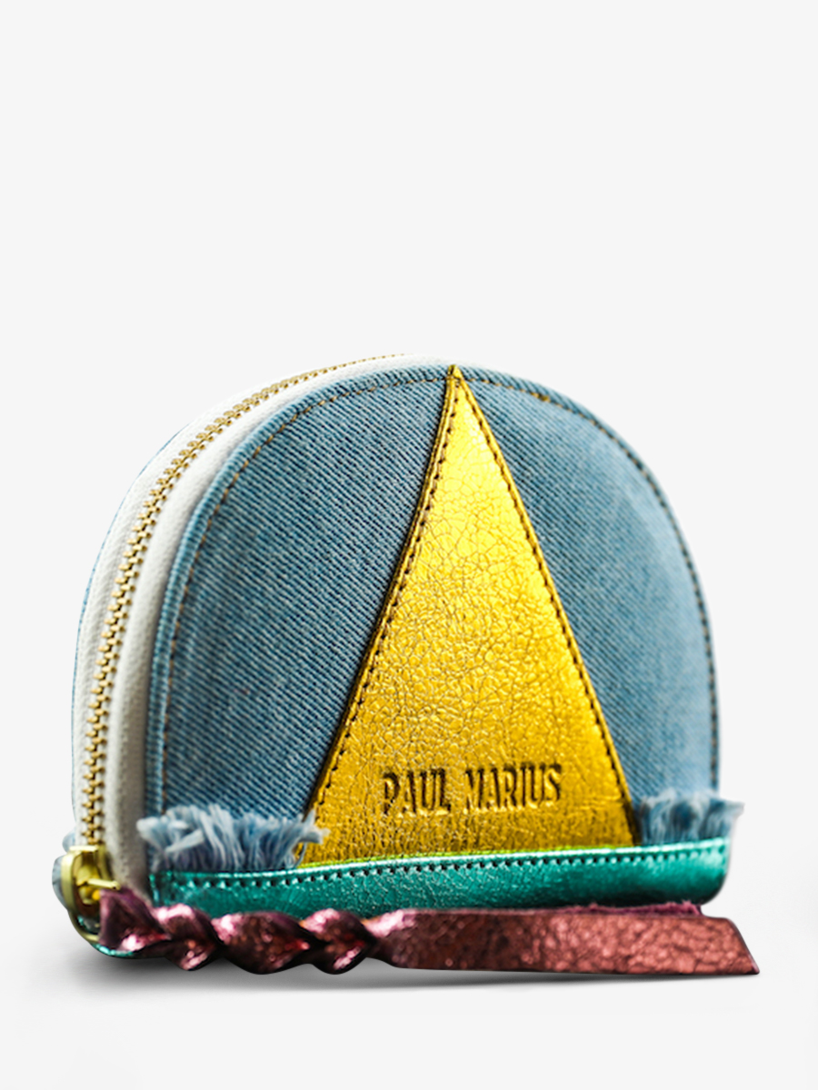 Foto-Seitenansicht-Brieftasche-Leder-Damen-LePortefeuille-Manon-90s-Paul-Marius-M32-Denim