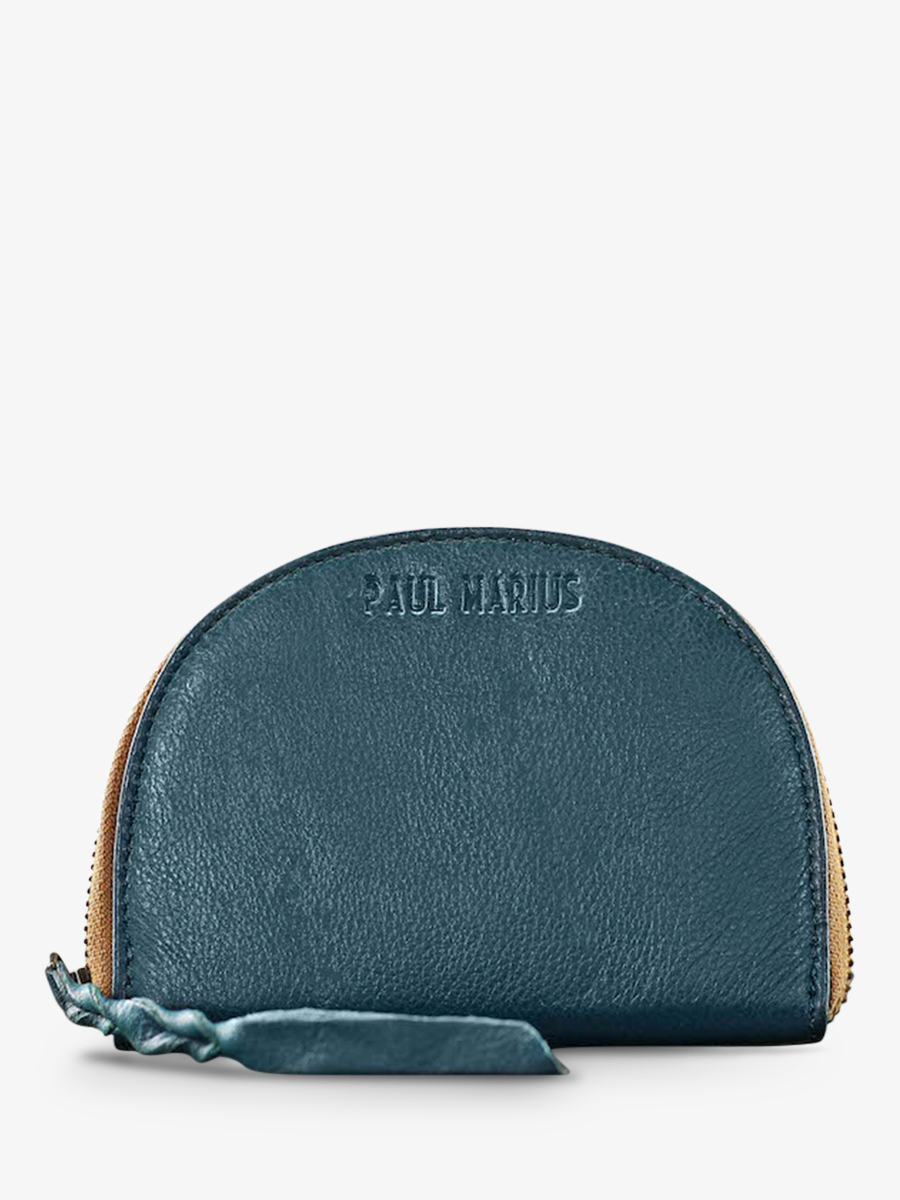 Foto-Vorderansicht-Brieftasche-Leder-Damen-blau-LePortefeuille-Manon-blau-Piscine-Paul-Marius-M32-Blu