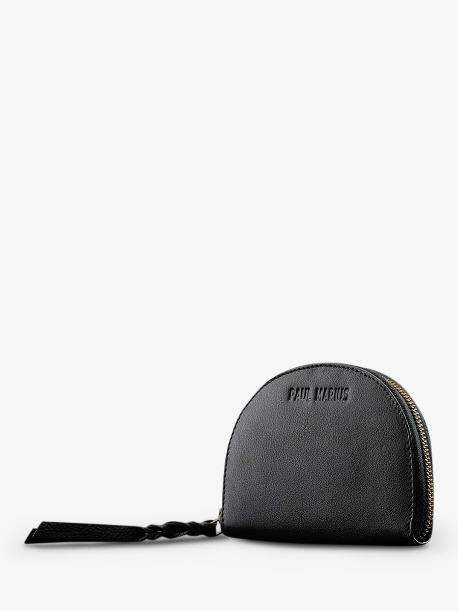 Foto-Rückansicht-Brieftasche-Leder-Damen-schwarz-LePortefeuille Manon-schwarz-Paul Marius-M32-B