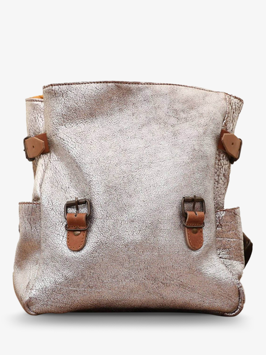 Foto-Innenansicht-Rucksack-aus-silbernem-Leder-Laudacieux-Bernstein-silber-Paula-Marius-W14-BS