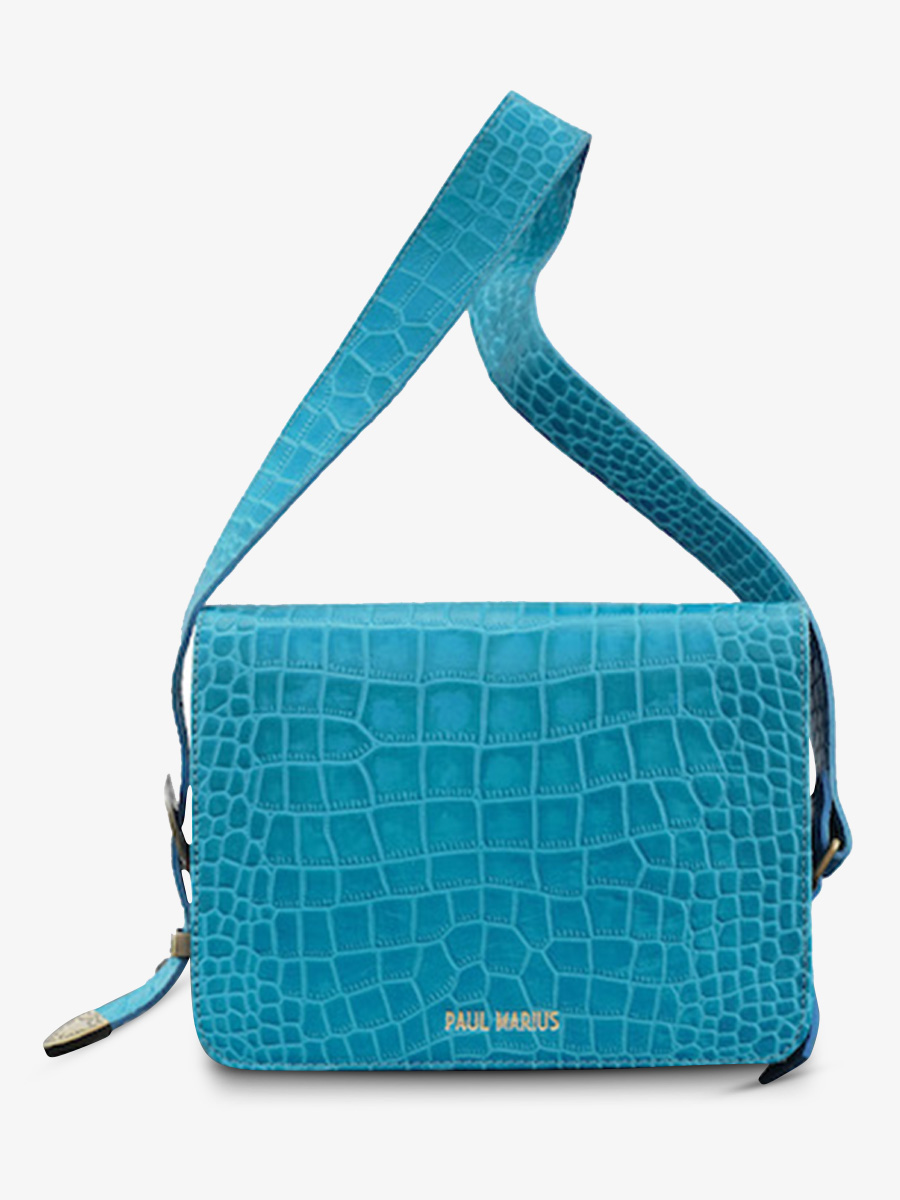 foto-ansicht-von-vorne-umhängetasche-leder-damen-blau-lebaguette-alligator-cocktail-topas-paul-marius-w29-a-blu