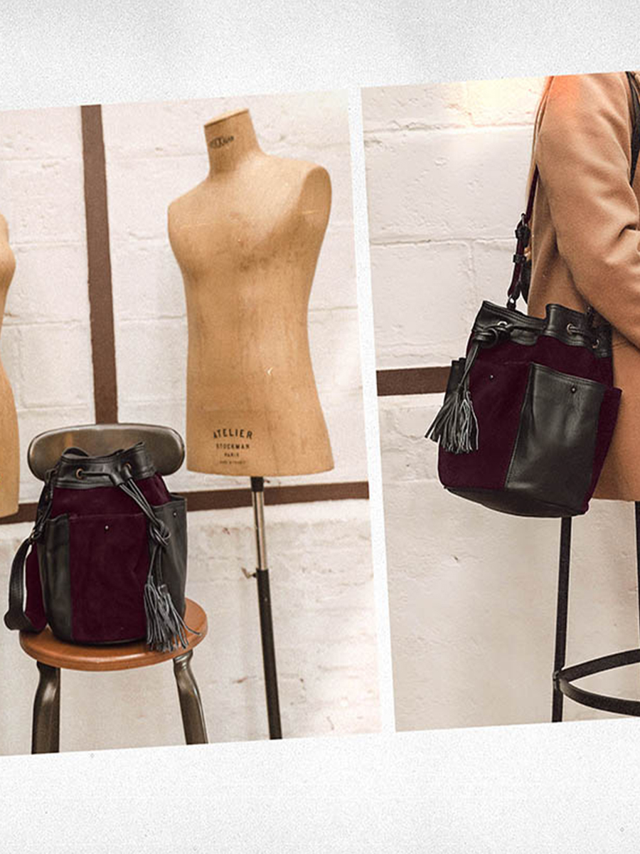 Foto-Tragetasche-Umhängetasche-Leder-Damen-Schwarz-Fleur-Schwarz-Paul-Marius-W10-B