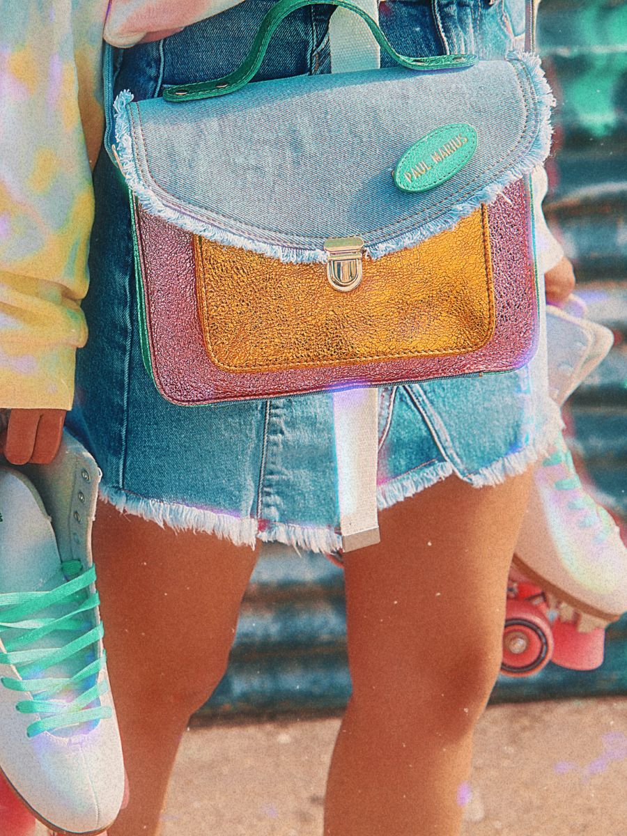 Foto-Innenansicht-Umhängetasche-Leder-Damen-Mademoiselle-George-90er-Jahre-Paul-Marius-W05-Denim