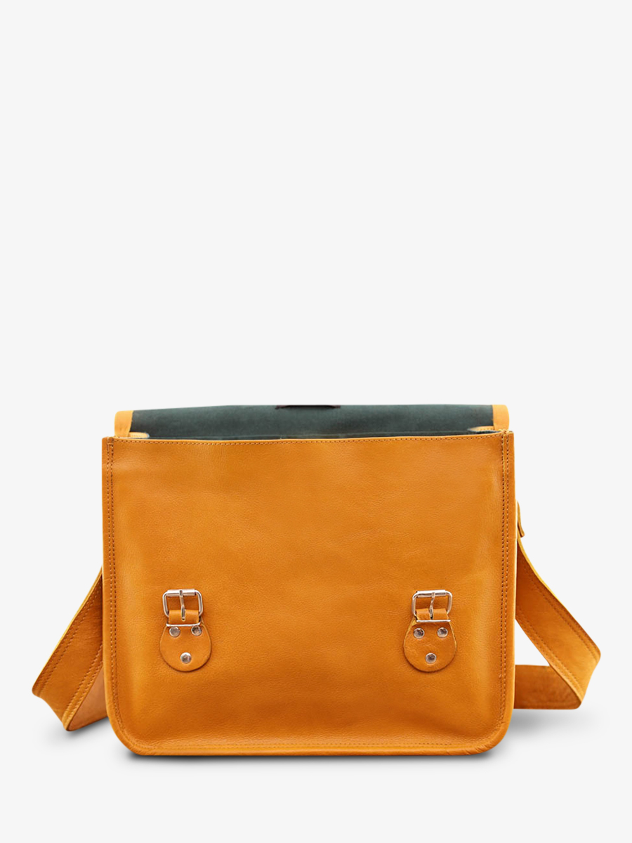 Foto-Tragetasche-Dokumententasche-Leder-A4-gelb-Lasacoche-M-Safran-Paul-Marius-M02S14-Y