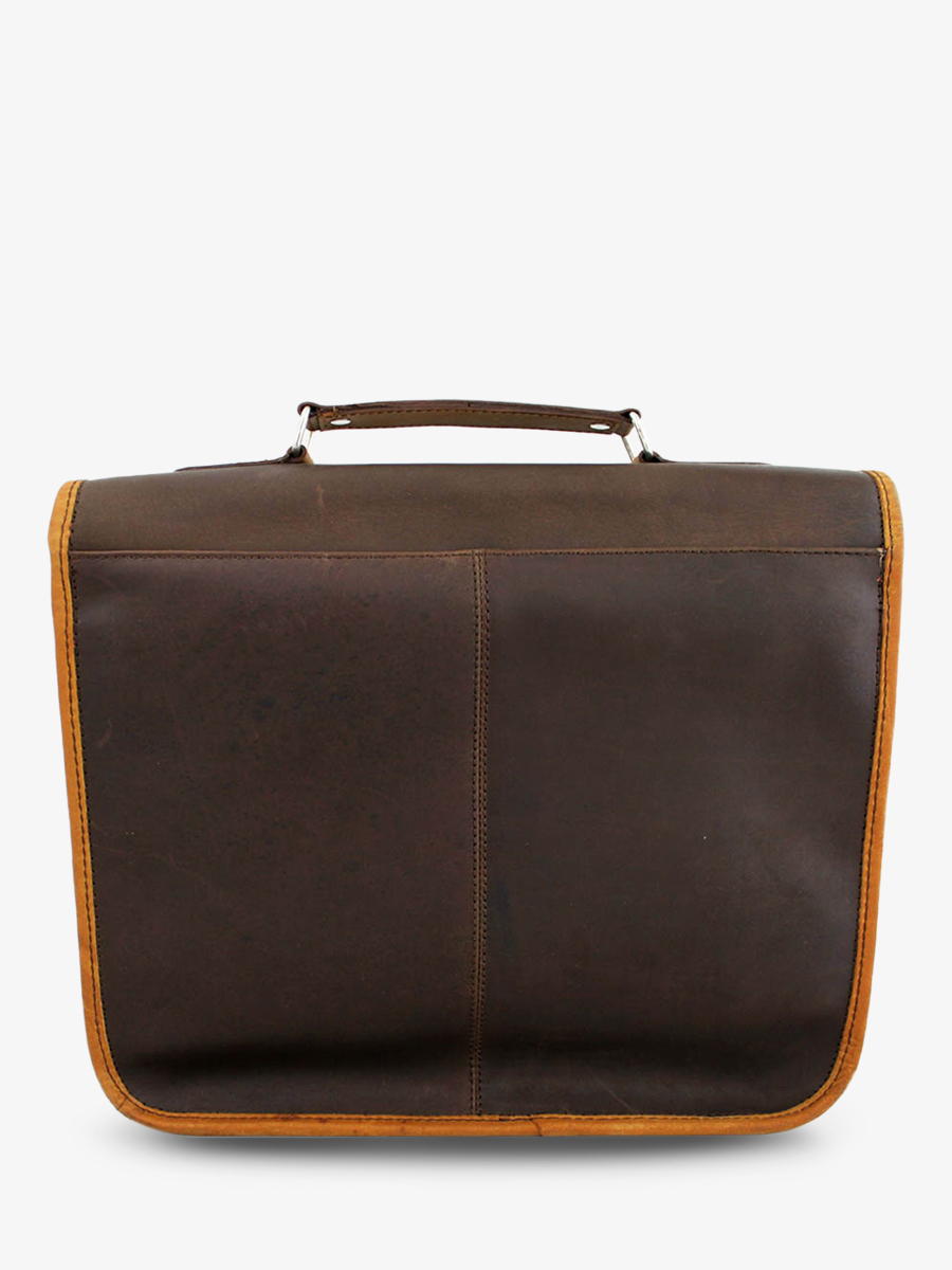 Foto-Rückansicht-Dokumententasche-Leder-A4-schwarz-Le-Grand-Express-M-Indus-Paul-Marius-M18S14D