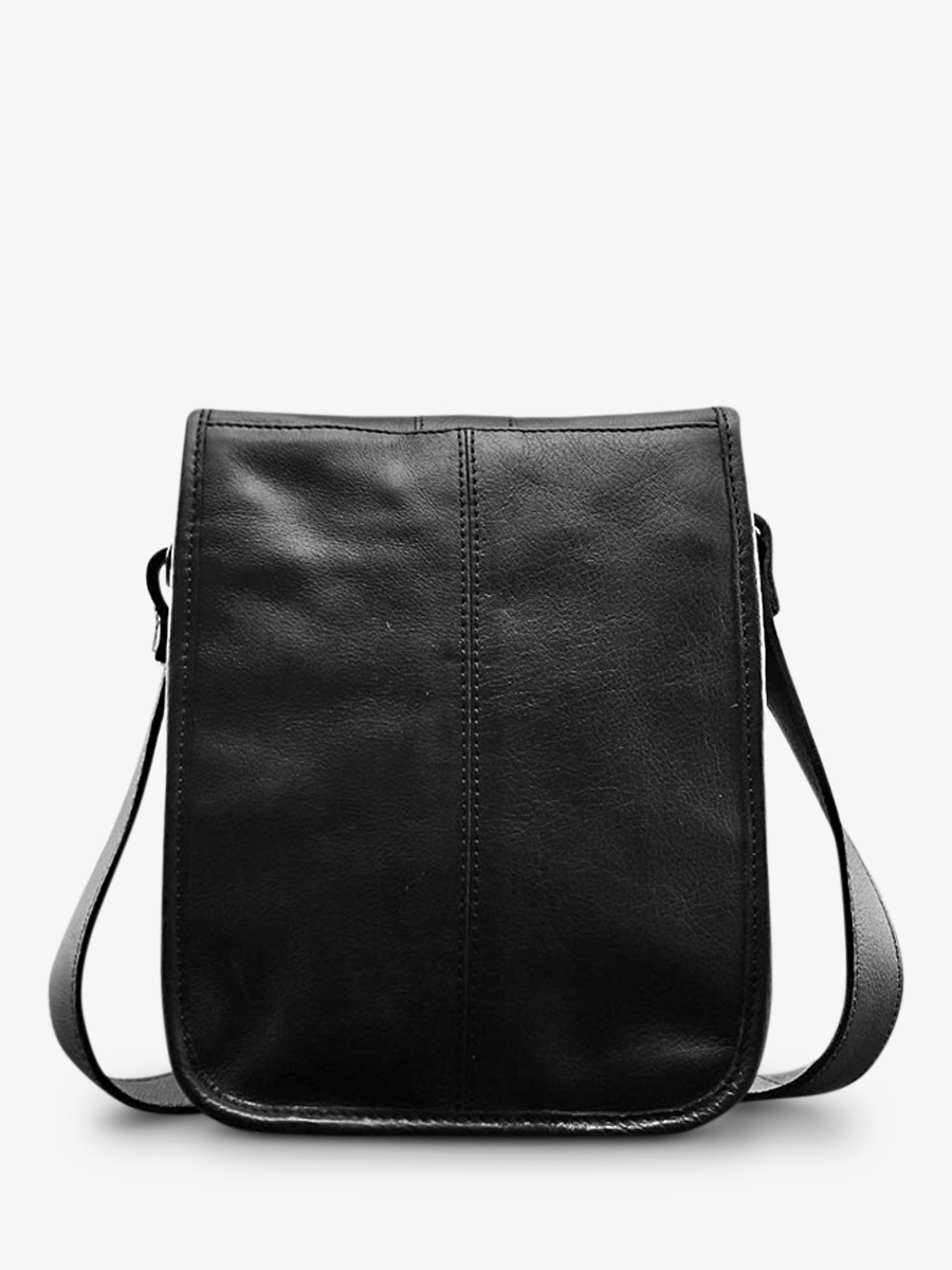 Foto-Rückansicht-Tasche-für-Herren-Leder-schwarz-LePoinçonneur-schwarz-Paul-Marius-M20-B