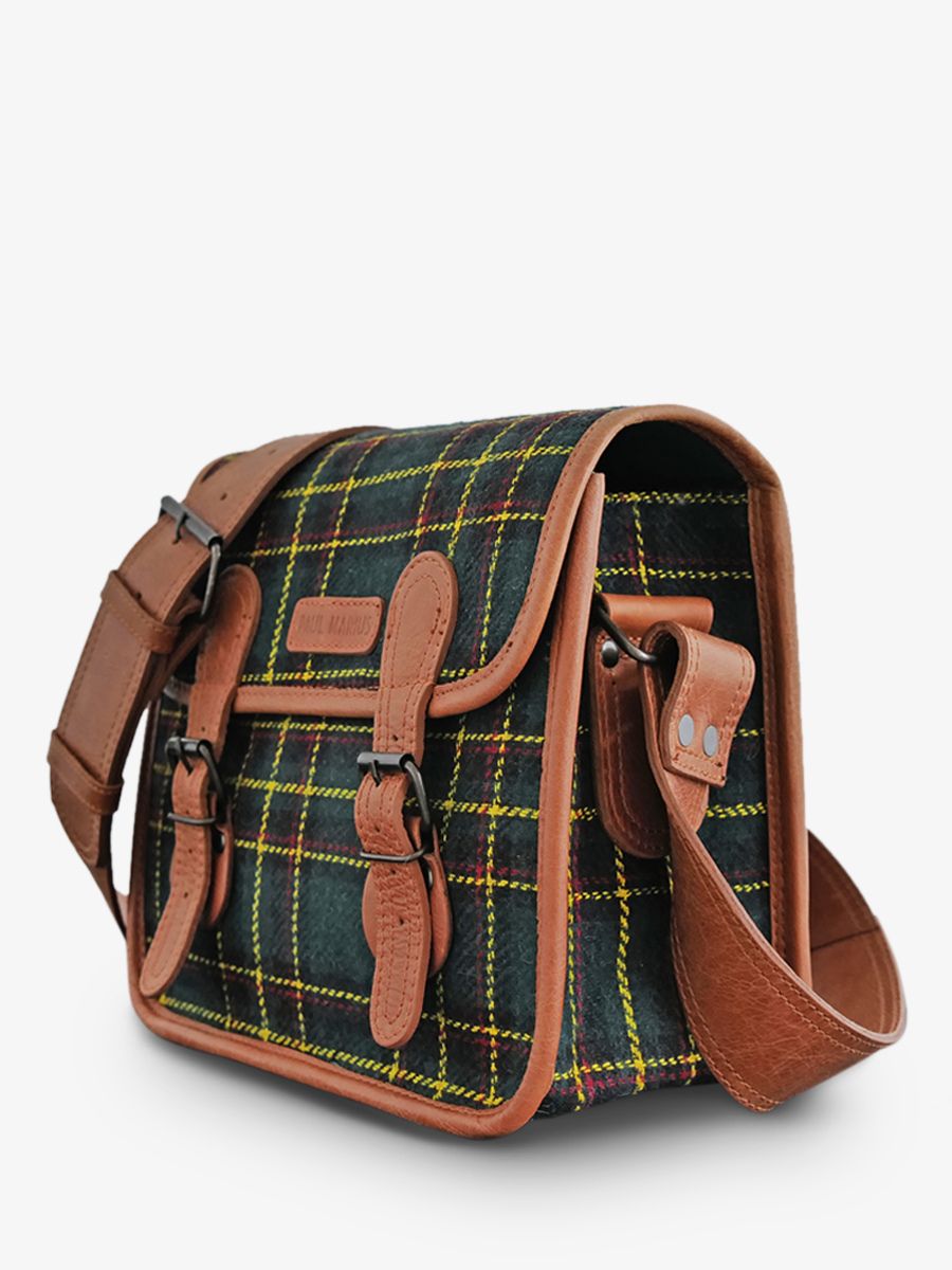 Foto-Seitenansicht-Umhängetasche-Leder-Damen-Lasacoche-S-Celtik-Paul-Marius-M02S10-Sco-Gr-Ol