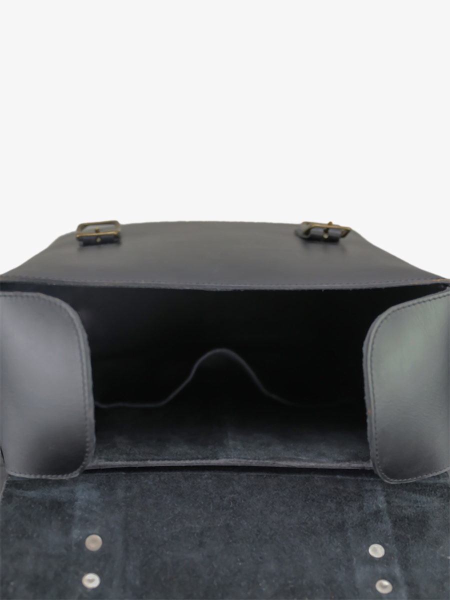 Foto-Innenansicht-Fahrradtasche-schwarz-Bicyclette-M-schwarz-Paul-Marius-P05-B