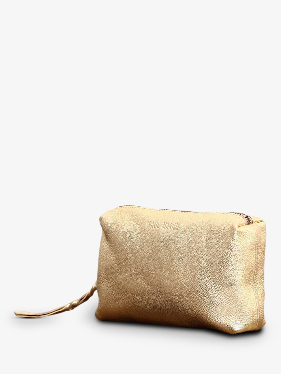Foto-Rückansicht-Ledertasche-für-Damen-golden-Adele-golden-Paul-Marius-M500-G
