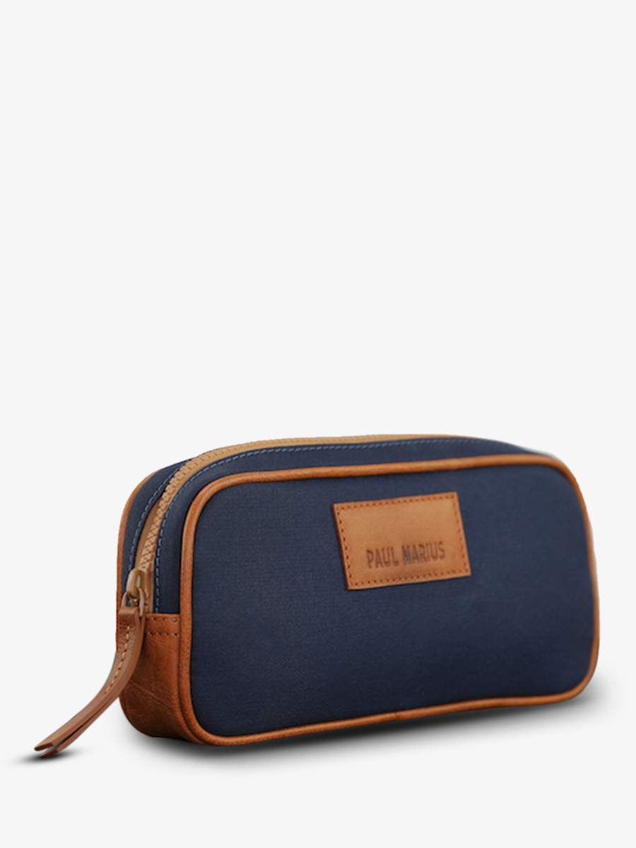 Foto-Seitenansicht-Schultasche-blau-LaTrousse-decolier-bleu-paul-marius-m504-ol-ox-blu
